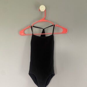Capezio Black Dance Bodysuit